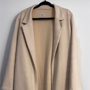 Zara Cream Coat